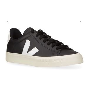 SOLD- NEW Veja Esplar Sneaker, Leather Black US 6